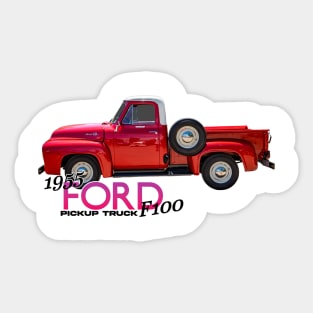 1955 Ford F100 Pickup Truck Sticker